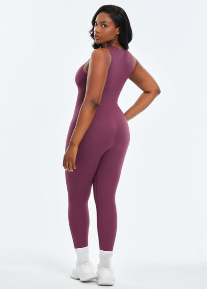 Front Zip Jumpsuit