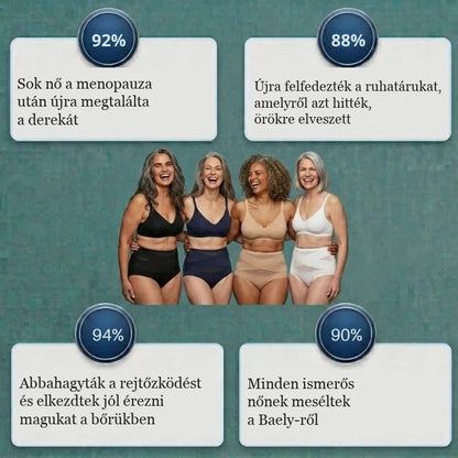 Magas derekú alakformáló alsó a szülés utáni időszakra és a menopauzára